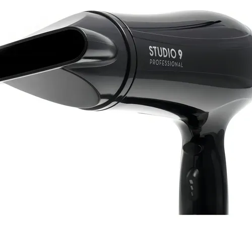 Secador De Pelo Studio 9 Professional Pro Dyer 2200w Negro