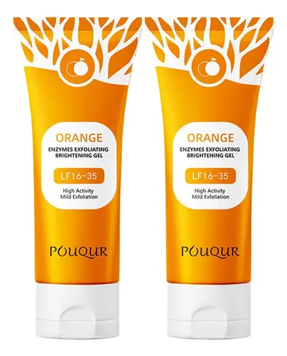 Gel Exfoliante Limpiador Facial Naranja Hombres Y Mujeres