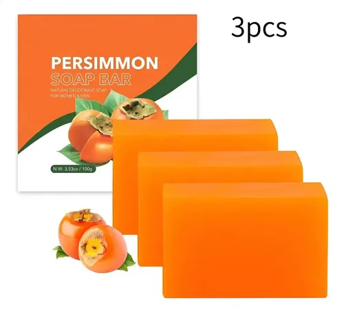 Jabón Desodorante Natural En Barra Pack X3 100 G