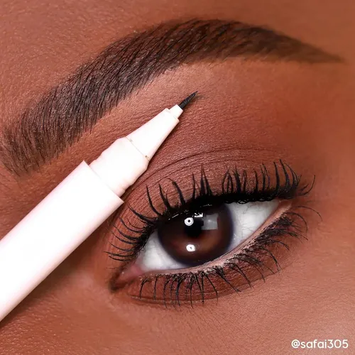Bolígrafo De Cejas Colourpop Efecto Pluma Marrón Negro