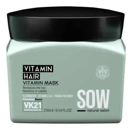 Sow | Vitamin Hair | Mascara Cabello Secos Dañados 250ml