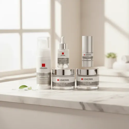 Kit Skincare Hyaluronic 4d Rutina Completa X5 Lidherma