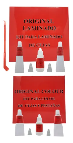 Kit Lash Tinte Color+laminado Alisado Para Cejas Y Pestañas