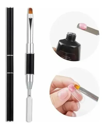 Kit Polygel Qbd 30ml Cabina 36w Pincel Lima Molde Top Base
