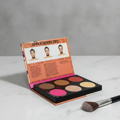 Paleta De Contorno Rubor  Highlighter
