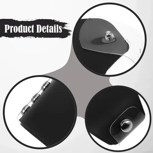 Guante Para Paleta De Maquillaje, Accesorio Didáctico Negro