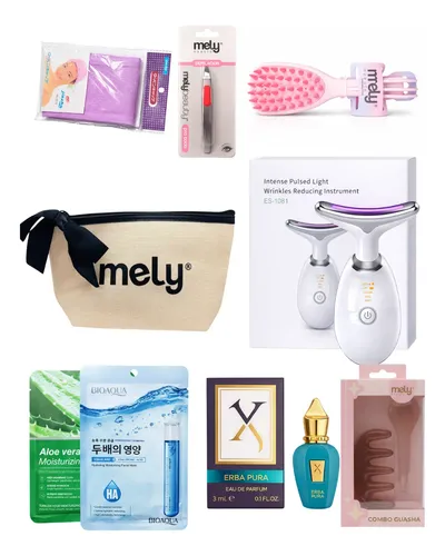 Kit Completo De Cuidado Facial Con Accesorios Y Neceser
