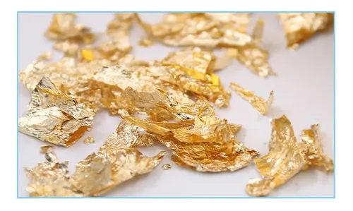 Grandes Botellas De Oro Plata Copos De Hoja De 3g De Oro
