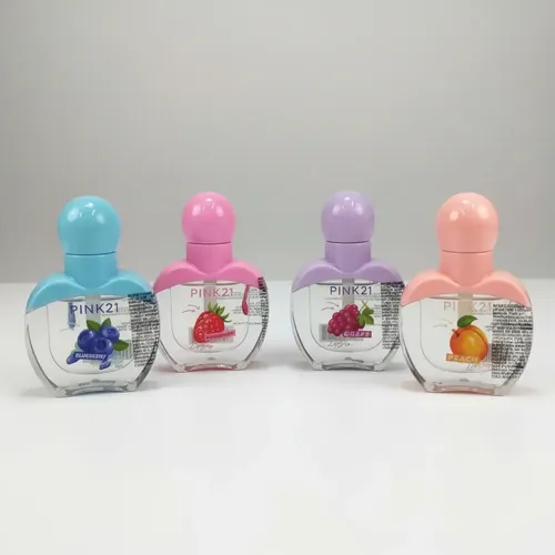 Set X 4 Brillo Labial Glip Gloss Frutales Pink 21 Aplicador