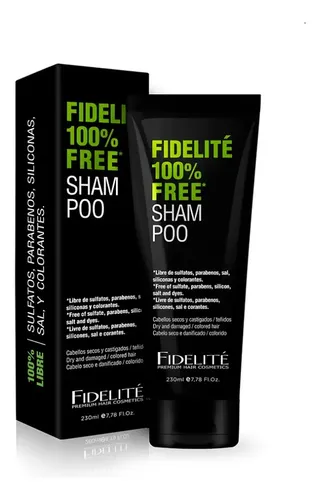 Shampoo Fidelite Free 230ml Libre Sulfatos Parabenos