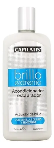 Capilatis Acondicionador Brillo Extremo Restaurador 420 Ml