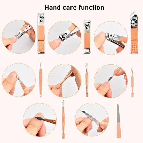 Kit De Manicura Y Pedicura De 26 Piezas