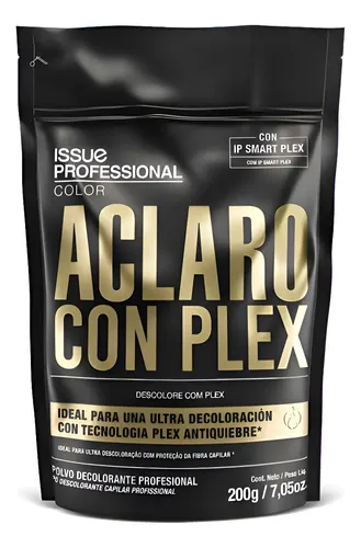 Polvo Decolorante Issue Aclaro Con Plex Antiquiebre 200gr