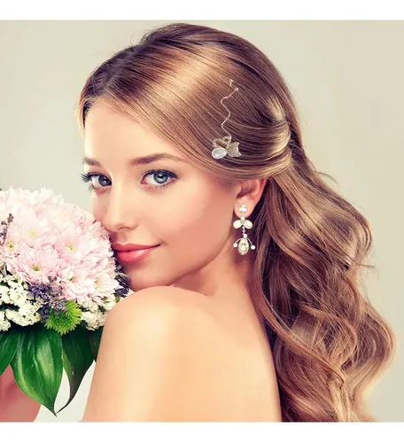 5 Broches Para El Pelo Con Perlas A La Moda Para Mujer
