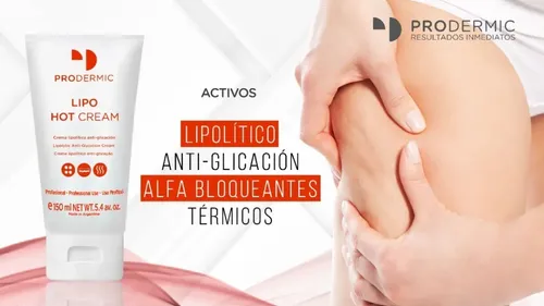 Lipo Hot Cream Reductora Anti-glicacion 150ml Prodermic