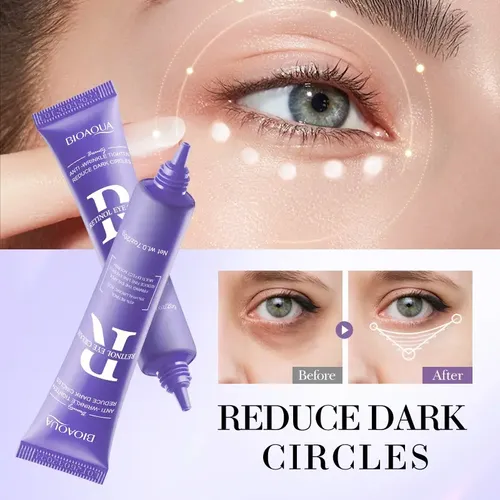 Contorno De Ojos Con Retinol Anti-arrugas Bioaqua Momento De Aplicación Día/noche Tipo De Piel Mixta