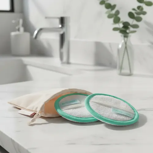 Pads Reutilizables Desmaquillantes Ecologico Kit X2 Natura