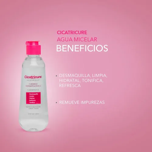 Cicatricure Agua Micelar Nf 5 En 1 X 200ml