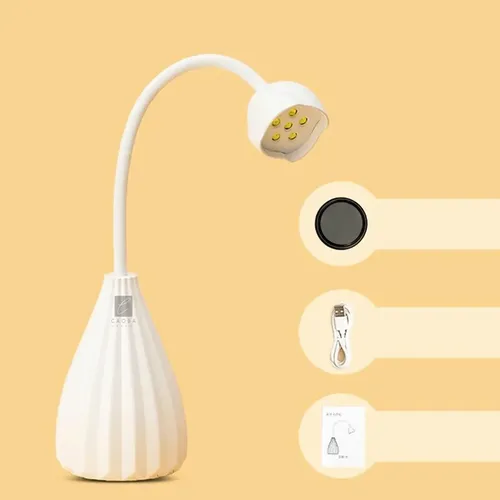 Cabina Flor Uv/led 12w Paris Night Soft Gel Uñas Esculpidas