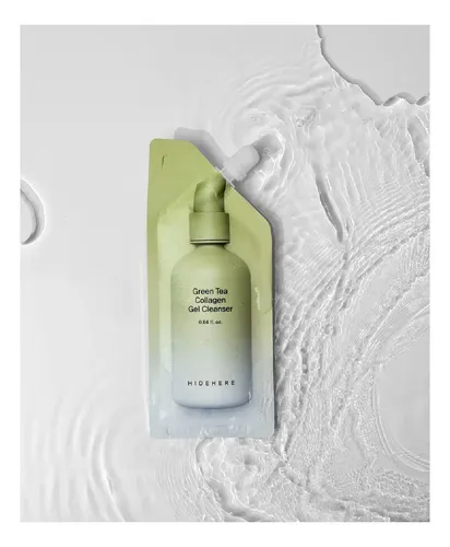 Hidehere Gel Limpiador Con Colageno Y Te Verde Gel Cleanser