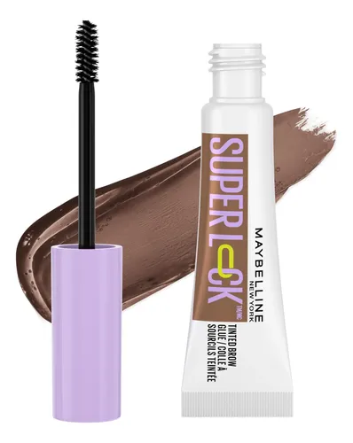 Gel Adhesivo Para Cejas Maybelline Super Lock, Impermeable,