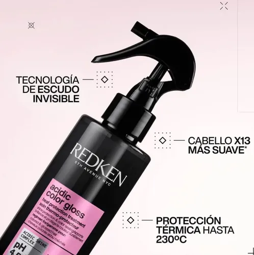 Redken Tratamiento Sin Aclarado Brillo Acidic  Color Gloss