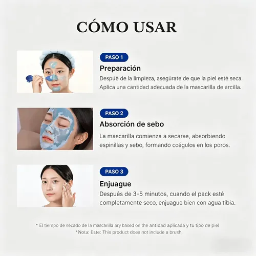 A Mascarilla Arcilla Cero Poros 3 Ácidos 100g