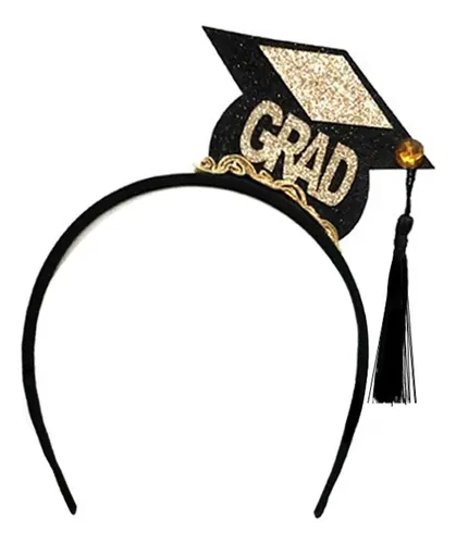 Diadema, Diadema, Gorra Graduada, Banda Satinada, Accesorios