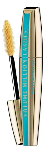 Máscara De Pestañas L’Oréal Paris Volume Million Tono black a prueba de agua