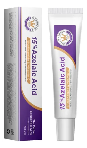 Crema Facial Hidratante Y No Pegajosa Con Un 15% De Ácido Az