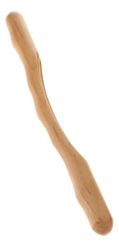Kit 2 Rasgadores Gua Sha Madera Haya 37cm Espalda