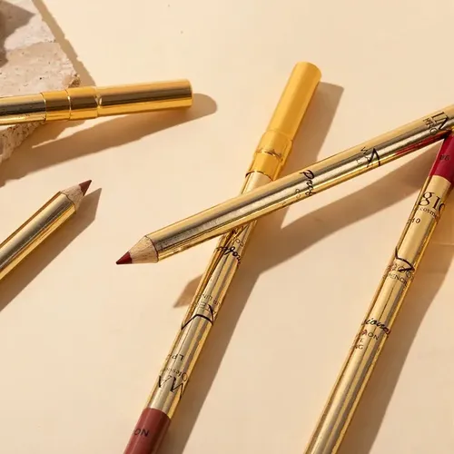 Kit de 8 delineadores de labios y sacapuntas Imagic color variedad