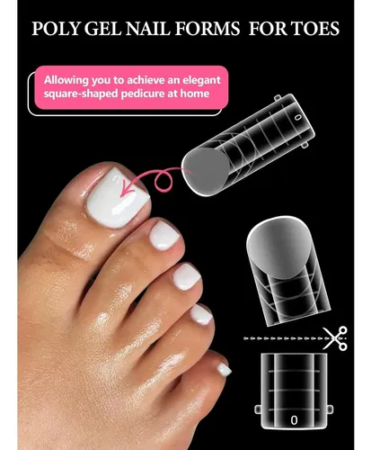 Kit De Uñas De Gel Poligel Ebanku Para Uñas De Los Pies