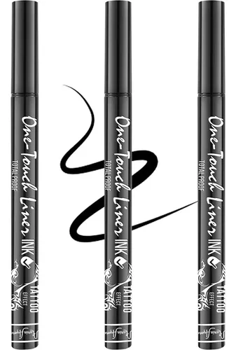 Paquete Triple De Eyeliner Líquido Hipoalergénico Maria