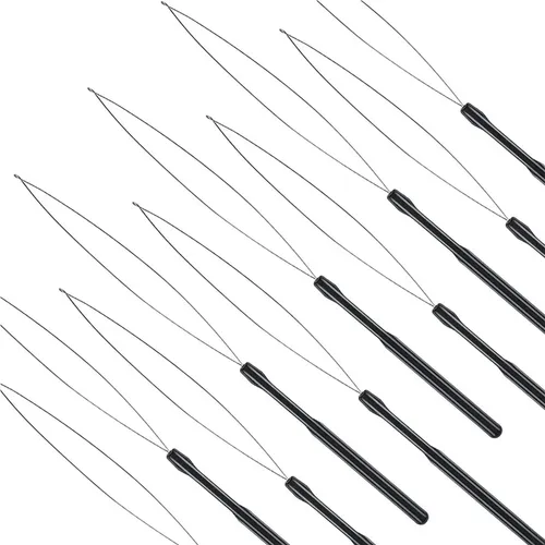 . 30 Extensiones De Cabello, Enhebrador, Gancho Y