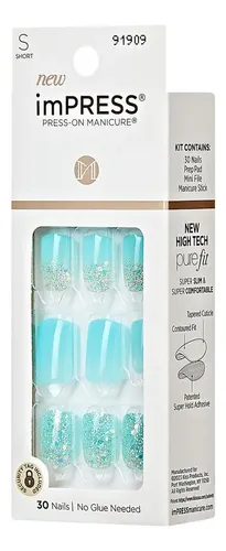 Uñas Impress Kiss – Modelo Eternity