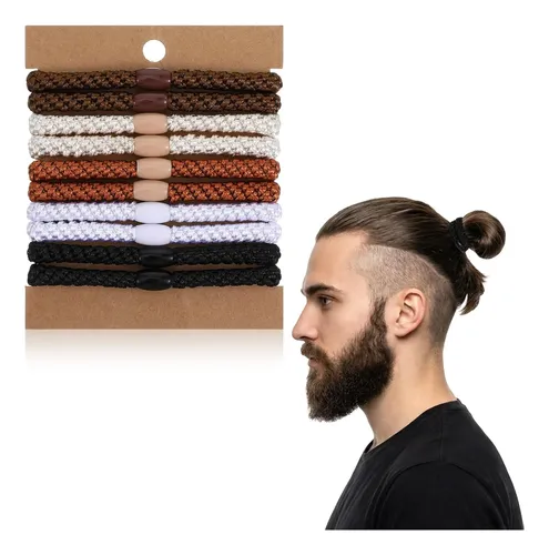 Paquete De 10 Cintas Trenzadas Para El Cabello