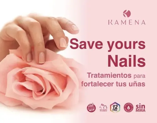 Esmalte Gel Kamena Semipermanente 15ml 12free S/mma