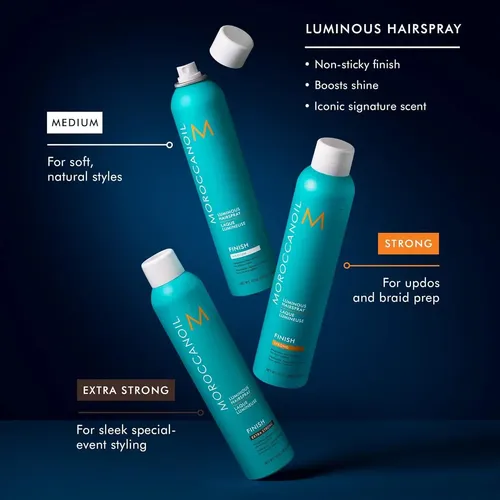Laca Para Cabello Moroccanoil Luminous Fuerte 300ml