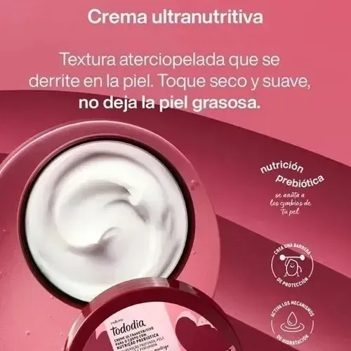 Natura Tododia Crema Manteca Ultra Nutritiva Cereza Avellana