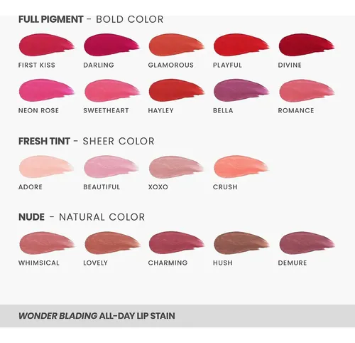 Lápiz Labial Wonderskin Wonder Blading Peel Off Masque Whims