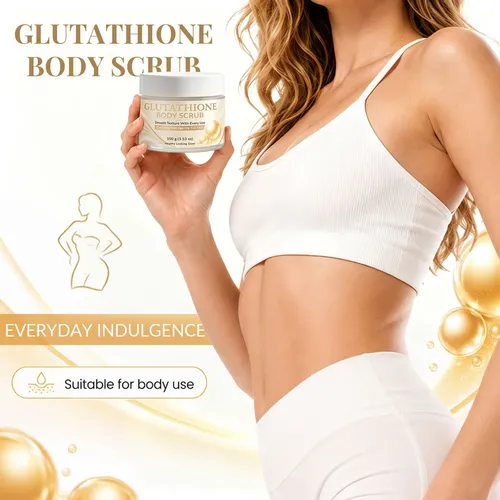 Scrub Corporal Glutatión Exfoliante Suave Y Piel Radiante