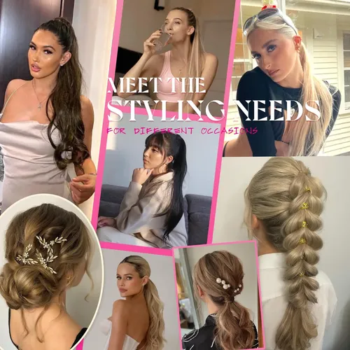 Extensiones De Cabello Cola De Caballo Ve Sunny, Cabello Hum