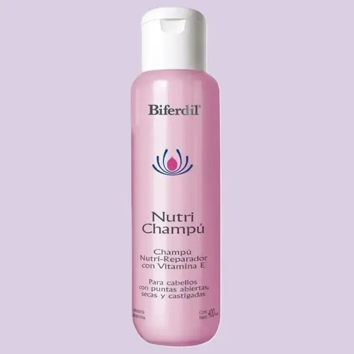 Biferdil Shampoo Nutri Reparador Con Vitamina E 400 Ml