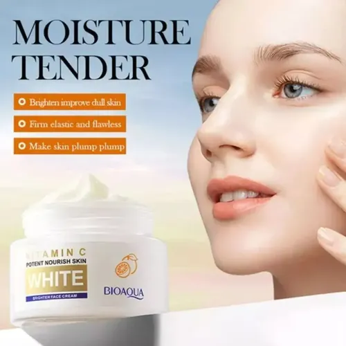 Crema Facial Vitamina C Aclarante Despigmentante Bioaqua