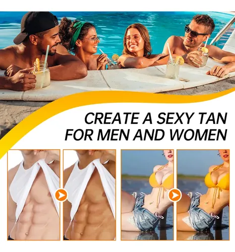 Loción Autobronceadora Sin Sol, Bronceador Natural Y Uniform