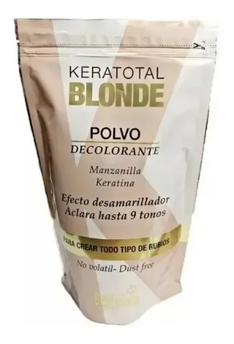 Polvo Decolorante Bellisima Keratotal Blonde X3 De 700gr