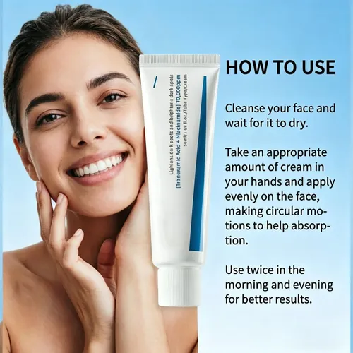 Crema Facial Para El Cuidado De Las Manchas Oscuras, Ligera