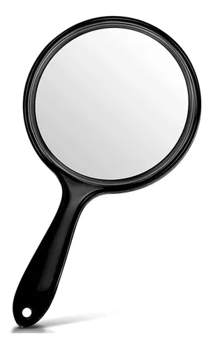Espejo De Mano, Espejo De Vidrio Portátil Para Maquillaje