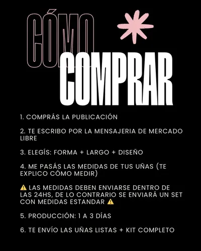 Uñas Postizas Press On Diseño A Elección A Medida